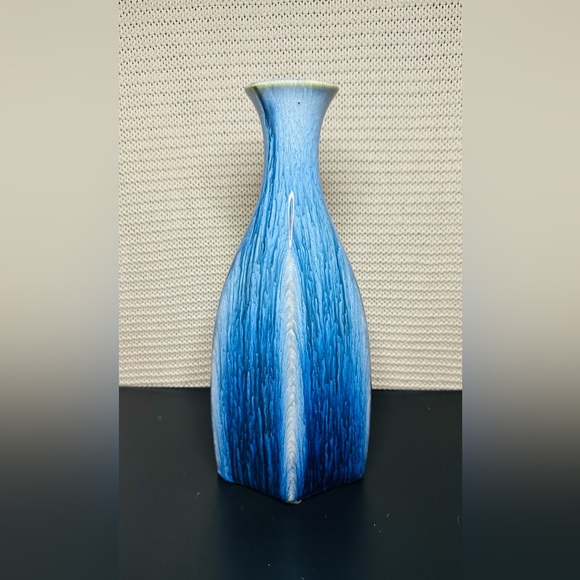 Blue Gradient Ceramic Vase